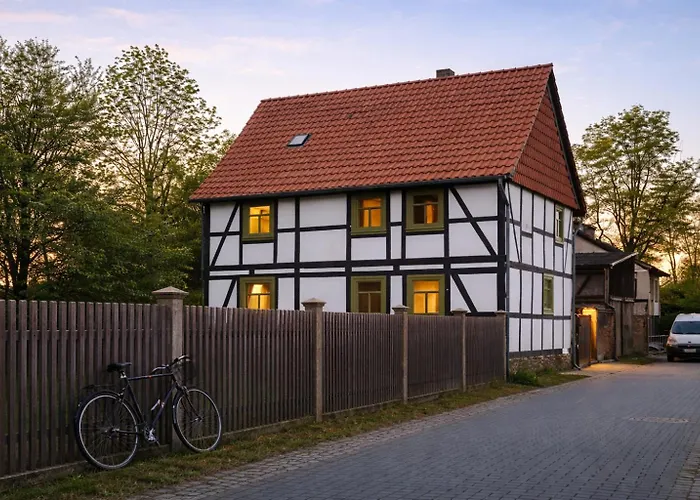 בית נופש Ilsehus Frisch Saniertes Fachwerkhaus Nahe Wernigerode Brocken Im Harz Osterwieck