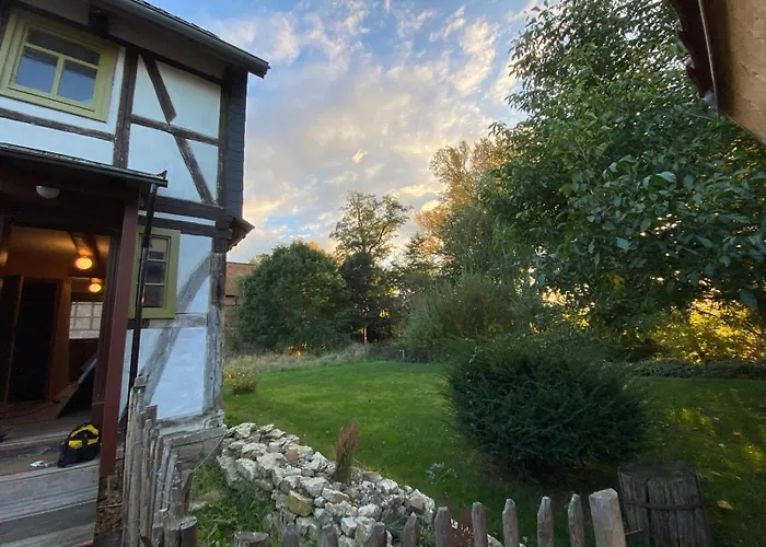 בית נופש Ilsehus Frisch Saniertes Fachwerkhaus Nahe Wernigerode Brocken Im Harz Osterwieck